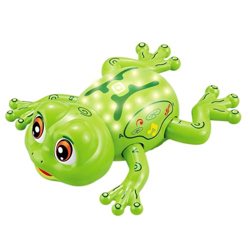 Electric Frog Toy Crawling Frog Toy Baby Sensory Toy Crawling Toy Crawling Baby Toy Hindernis Avoidance Toy Kids Frog Toy Interactive Frog Toy with Music Electric Crawling Frog von mivceklw