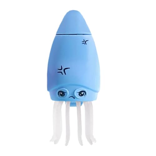 Fake Squid, Fluoreszierender Eject Squid, lustiges Trick Toy, interaktives Schreibtischspielzeug, neuartige Gags, praktische Joke Games für Kinder, Spaß und Laughter für alle Altersgruppen, 4,33 x von mivceklw