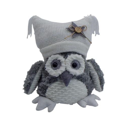 Owl Doll, Stuffed Animals Cartoon Owl Puppe, weiches Tier-Eulen-Spielzeug, Eulen-Spielzeug, Eulen-Spielzeug, Kinder, Plüsch-Eulen-Spielzeug, 9,5 Zoll, Eulenmotiv, Plüschtier von mivceklw