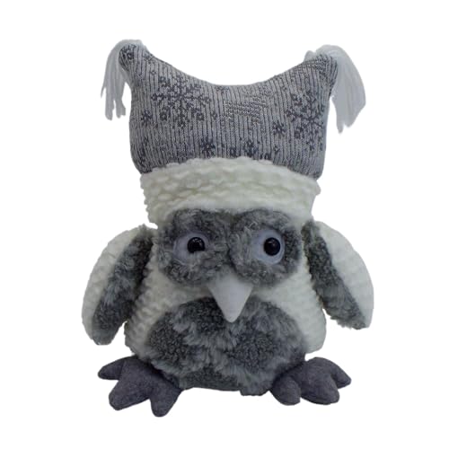 Owl Doll, Stuffed Animals Cartoon Owl Puppe, weiches Tier-Eulen-Spielzeug, Eulen-Spielzeug, Eulen-Spielzeug, Kinder, Plüsch-Eulen-Spielzeug, 9,5 Zoll, Eulenmotiv, Plüschtier von mivceklw