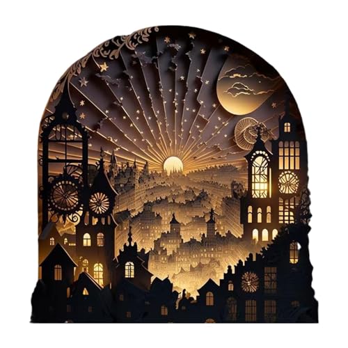 Wooden Puzzles für Erwachsene Nightlight USB Charging Nightlight Holz Puzzle Night Light Puzzle Night Light Puzzle Nightlight for Adults Puzzle Lovers Gift Wooden Puzzle for Adults Wooden von mivceklw