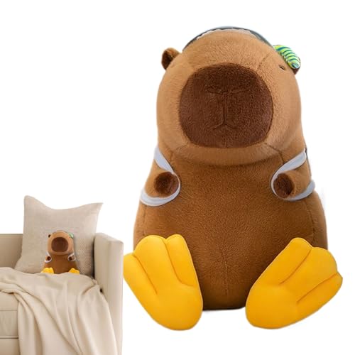 mivceklw Capybara Plüschtier, weich und kompakt, tragbar, mit Badeanzug, Geschenk für Babys, Kinder, Erwachsene, Weihnachten mivceklw Capybara Plüschtier, weich und kompakt, tragbar, mit Badeanzug, Geschenk für Babys, Kinder, Erwachsene, Weihnachten von mivceklw
