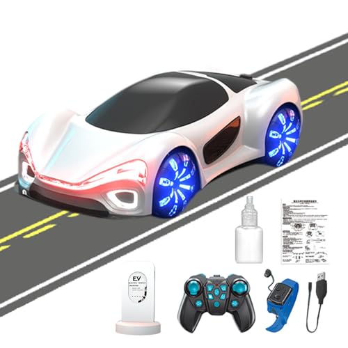 mivceklw Gesture Sensing Remote Car, Wiederaufladbare Fernsteuerung Auto, Funny Hand Gesture Car, Stylish Remote Control Car with Interactive Gesture Control for Boys Who Love Technology and Fun Toys von mivceklw