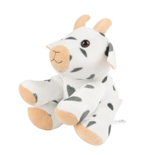 mivceklw Goat Stuffed Animal, Soft Farm Animal, Cozy Goat Doll, Sleeping Companion for Kids, Serving as Both a Sleeping Companion and an Imaginative Playmate, Offering Comfort and Fun von mivceklw