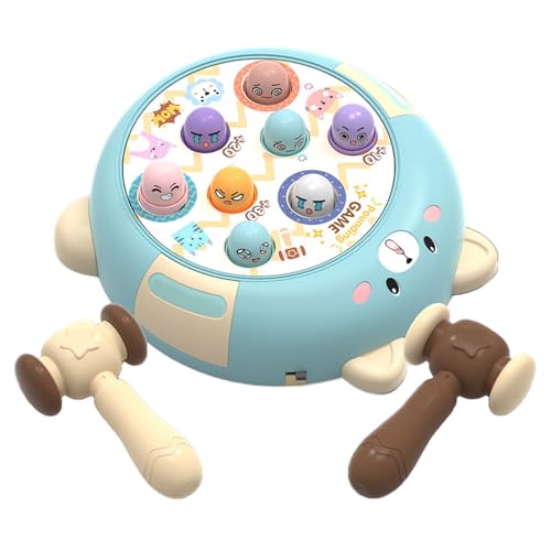 mivceklw Kinderspielzeug zum Hammeren, Hammer Spielzeug für Kleinkinder, Baby Pounding Bench Toy, Hammering Toy mit Sound, Baby Hammering Toy, Pounding Activity Toy, Lernspielzeug Hammering Toy, von mivceklw