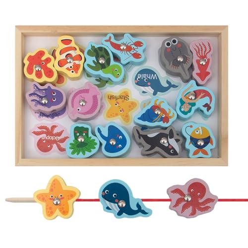 mivceklw Magnetisches Stabspiel | Sicheres und harmloses magnetisches 2-in-1-Angelspiel | Magnetische Angelspiele mit lebendigen Fischen, Angelspiel für Kleinkinder, Geburtstag, Ostern, Geschenk für, mivceklw Magnetisches Stabspiel | Sicheres und harmloses magnetisches 2-in-1-Angelspiel | Magnetische Angelspiele mit lebendigen Fischen, Angelspiel für Kleinkinder, Geburtstag, Ostern, Geschenk für, von mivceklw