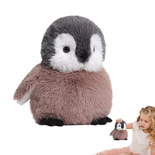 mivceklw Penguin Plush Doll, Soft Penguin Plushie, Cuddly Penguin Stuffed Animal, 8 Zoll Penguin Plush, Stuffed Animal Figur mit entzückendem Penguin Design für , Mädchen und Jugendliche (1 von mivceklw