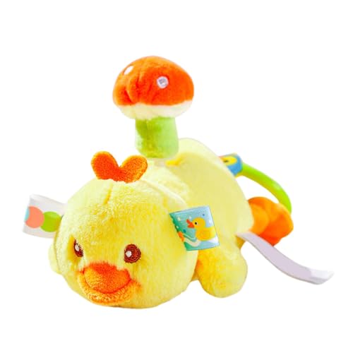 mivceklw Plush Duck Doll, Soothing Toddler Cuddly Plush Duck Toy, Soft Cushion for Animal Lovers, Huggable Pillow, Comfortable Children's Playmates for Short Trips, Travel, and Everyday Snuggles von mivceklw