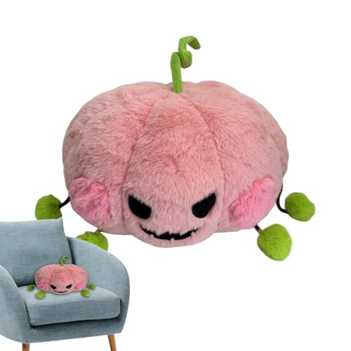 mivceklw Stuffed Animal, Plush Toy, Pumpkin Plush, Toy Seasonal Plushiee Spooky Pillow for Halloween Enthusiasts of All Ages for Home Decoration.35x35x17cm (Pink) von mivceklw