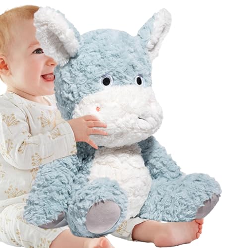 mivceklw Stuffed Donkey, Cartoon Doll Plush, Soft Animal Plush Toys, Kids Plush Toy Pillows, Donkey Plush Stuffed Animal, 18.1 Inch Stuffed Donkey, Cute Donkey Plush Pillow, Donkey Doll For Kids von mivceklw