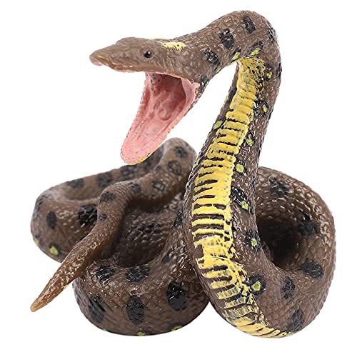 moctuntyrp Kinderspielzeug Schlange Modell Simulation Reptil Riesenpython GroßE Python Wildtier Schlange Modell von moctuntyrp