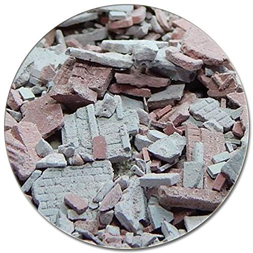 modellbahn-exklusiv Juweela 28147 - Bauschutt Trümmer grau-rot, 25g, Spur H0, 1:87 modellbahn-exklusiv Juweela 28147 - Bauschutt Trümmer grau-rot, 25g, Spur H0, 1:87 von modellbahn-exklusiv