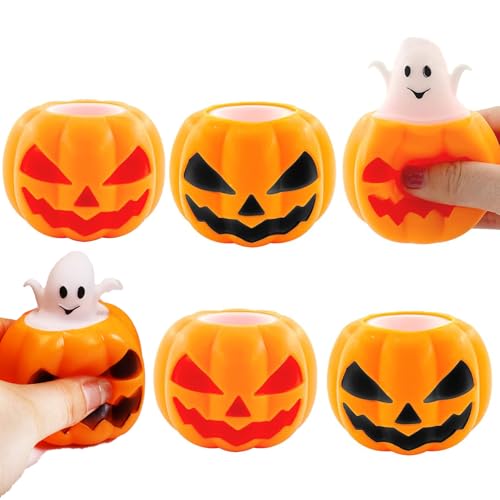 mohito 6 Pack Kürbis Squeeze Spielzeug,Squeeze Spielzeug Kürbis,Halloween-Kürbis-Geist-Dekompression lustiges Quetschbecher-Geschenk für Erwachsene Kinder kleine Jungen kleine Mädchen mohito 6 Pack Kürbis Squeeze Spielzeug,Squeeze Spielzeug Kürbis,Halloween-Kürbis-Geist-Dekompression lustiges Quetschbecher-Geschenk für Erwachsene Kinder kleine Jungen kleine Mädchen von mohito