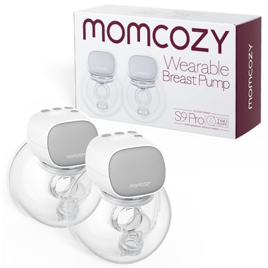 momcozy Doppelmilchpumpe tragbar S9 Pro, grau von momcozy