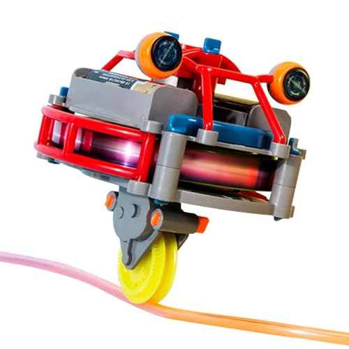 moonyan Spinner Toys Elektrisch, Gyroskop Spielzeug für Kinder - Schwarzes Technologie-Einrad | Elektrische Spaß- und Balance-Herausforderung im 2-in-1-Design, elektrisches Spinnerspielzeug für Kinder von moonyan