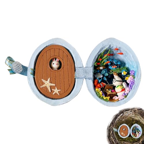 moonyan Walnussschalen-Sternennotizen | Kinder Puppenhaus Spielzeug | Cute Miniatur Kit, Seed World Secret Series, Scale Doll Room Crafts Creative Toys von moonyan