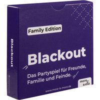 More is more - Blackout - Family Edition von more is more
