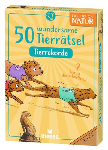 50 wundersame Tierrätsel - Rekorde von moses. Verlag GmbH