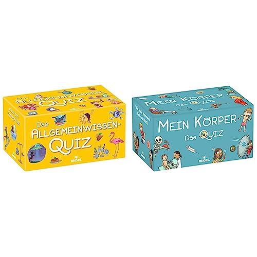 Das Allgemeinwissen Quiz | Kinderquiz mit 100 Fragen | Kinderspiel für Kinder ab 8 Jahren & Moses. 90396 Quiz, Kinder Wissensquiz mit 100 spannenden Fragen von moses