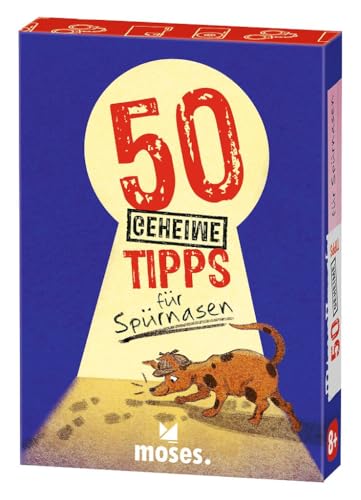 50 geheime Tipps für Spürnasen (50 Karten) von moses