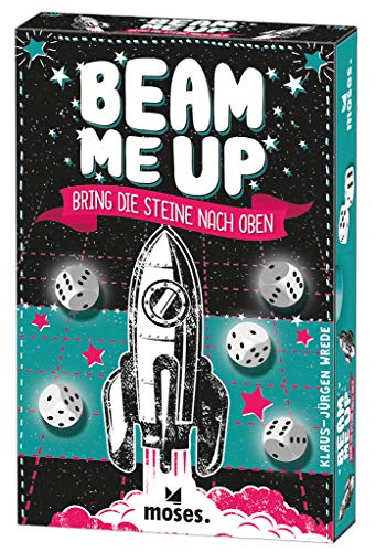 Beam me up! | Bring die Steine nach oben | Schwereloses Würfelglück | Ein Würfel- und Kartenspiel von Klaus-Jürgen Wrede Beam me up! | Bring die Steine nach oben | Schwereloses Würfelglück | Ein Würfel- und Kartenspiel von Klaus-Jürgen Wrede von moses