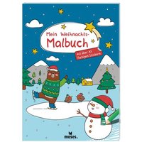 MOSES. VERLAG 100965 Das Malbuch für Weihnachten von moses