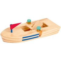 MOSES. VERLAG 30547 Holzboot mit Gummimotor von moses