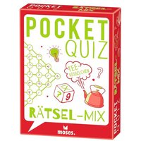 MOSES. VERLAG 52310 Pocket Quiz Rätsel-Mix von moses