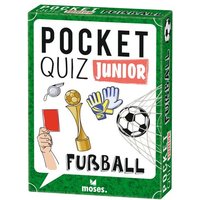 MOSES. VERLAG 52976 Pocket Quiz junior Fußball von moses