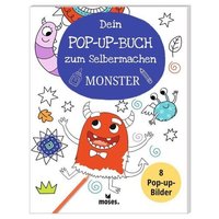 MOSES. VERLAG 53324 Dein Pop-Up Buch zum Selbermachen Monster MOSES. VERLAG 53324 Dein Pop-Up Buch zum Selbermachen Monster von moses