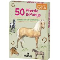 MOSES. VERLAG 9744 Expedition Natur 50 Pferde & Ponys von moses