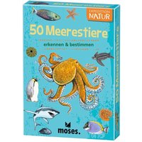 MOSES. VERLAG 9821 Expedition Natur 50 Meerestiere von moses