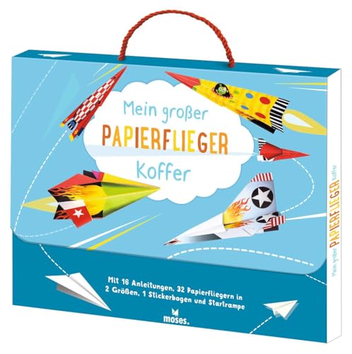 Mein großer Papierflieger-Koffer, White von moses