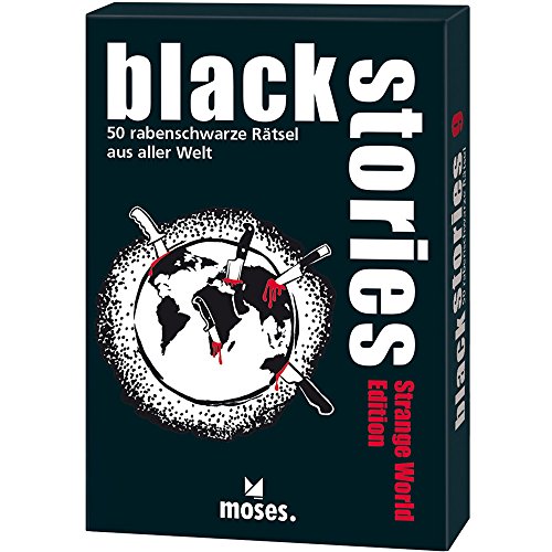 Moses 108993 Black Stories Strange World Edition, bunt von moses