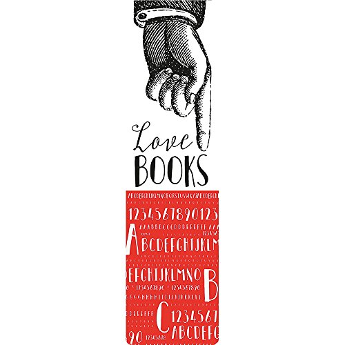 Moses 82773 libri_x Lesezeichen mit Band Love BOOKS von moses