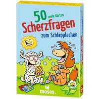 Moses. - 50 coole Karten - Scherzfragen zum Schlapplachen von moses