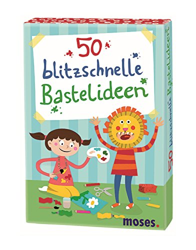 moses. 50 blitzschnelle Bastelideen | Kinderbeschäftigung | Kartenset von moses