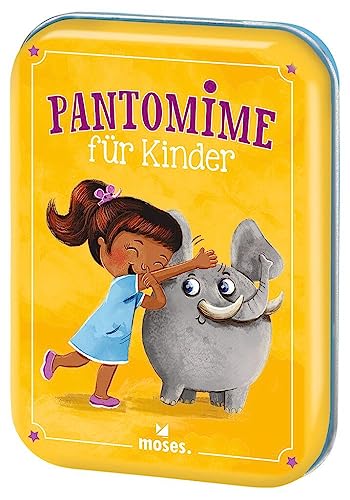 moses. 90391 Pantomime Klassiker für die ganze Familie, Ratespaß für Groß und Klein, Gesellschaftsspiel für Kinder ab 5 Jahren und 4-10 Spielern, Mehrfarbig illustriert von moses