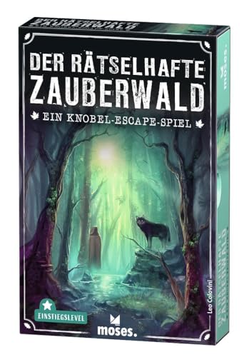 moses. Der rätselhafte Zauberwald - EIN Knobel-Escape-Spiel, großer Escape-Spaß in Kleiner Verpackung, Exit Game für Einsteiger ab 12 Jahren von moses