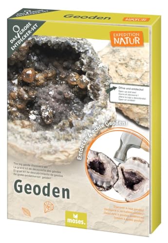 moses. 9833 Expedition Natur Das große Geoden-Entdecker-Set, 17 cm x 24.3 cm x 5.5 cm von moses