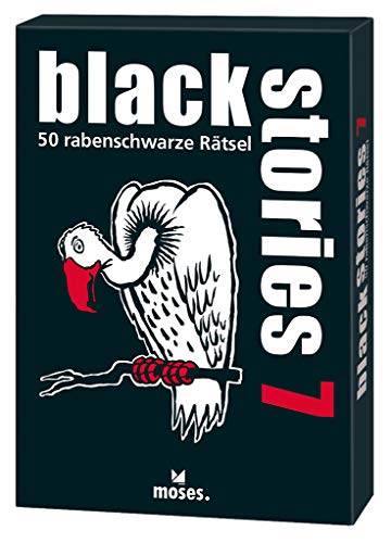 moses. black stories 7 | 50 rabenschwarze Rätsel | Das Krimi Kartenspiel von moses