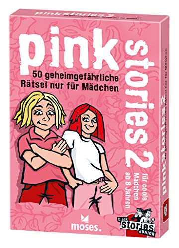moses. black stories Junior pink stories 2 | 50 geheimgefährliche Rätsel | Das Rätsel Kartenspiel nur für Mädchen moses. black stories Junior pink stories 2 | 50 geheimgefährliche Rätsel | Das Rätsel Kartenspiel nur für Mädchen von moses