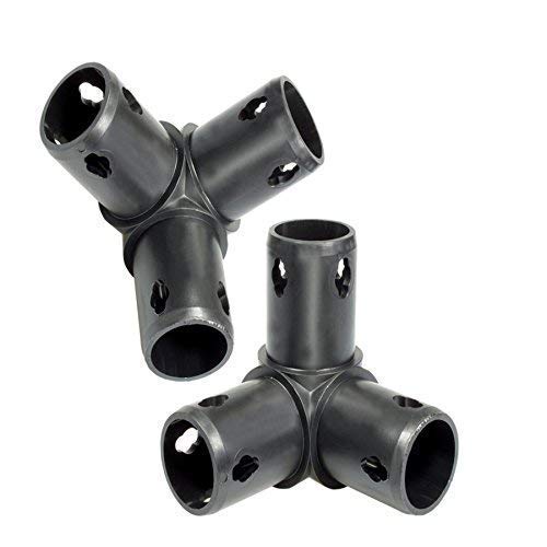 Moveandstic 2er Set Raumkupplung 3-armig, schwarz - Kupplung 3 armig Raum Moveandstic 2er Set Raumkupplung 3-armig, schwarz - Kupplung 3 armig Raum von move and stic