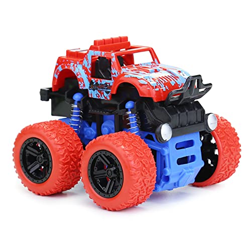 3'' Spielzeugauto Modell Zurückziehen Lustiges Crashsicheres Reibungsspielzeug Angetrieben von mozall