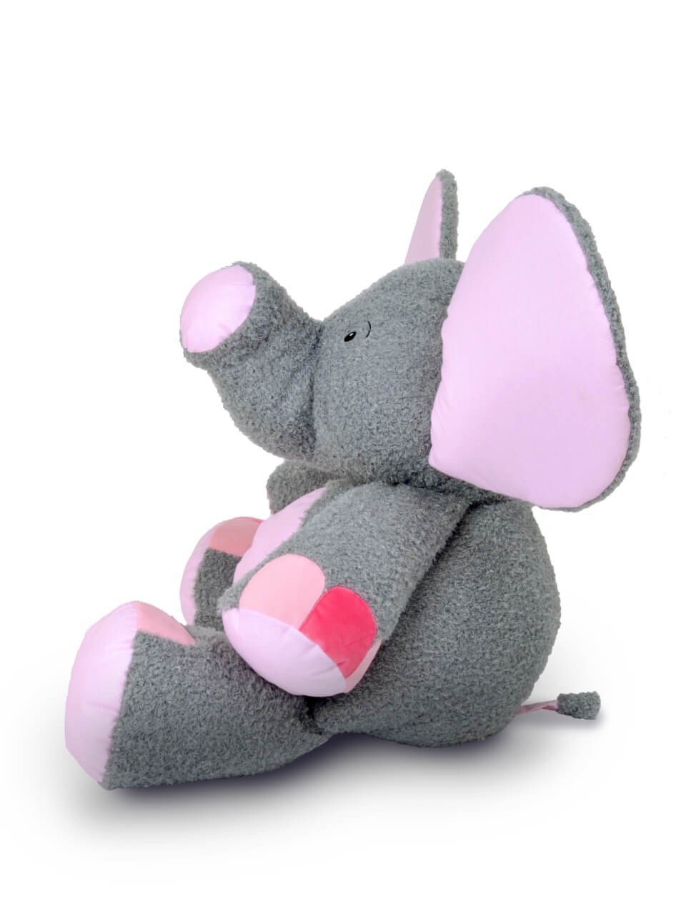 Elefant Valda 90 cm, grau-rosa von munabo