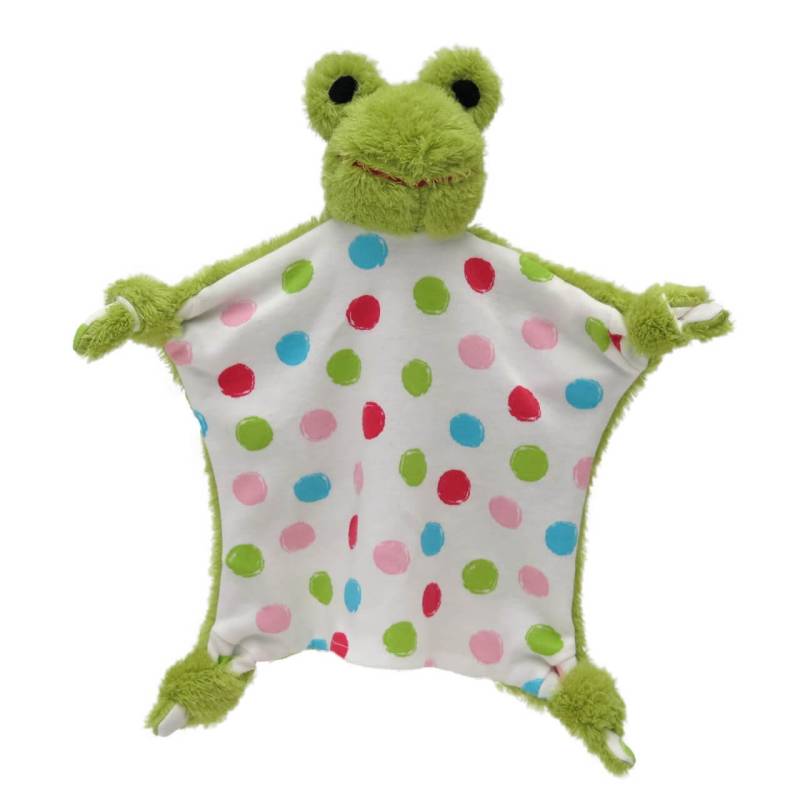 Frosch 31 cm, Schmusehandpuppe von munabo