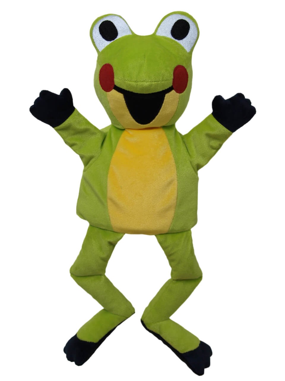 Handpuppe Frosch aus der TV-Serie Der kleine Maulwurf, 37 cm von munabo