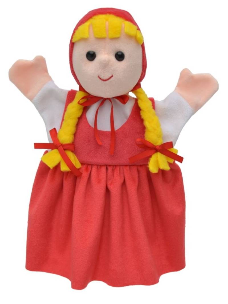 Handpuppe Rotkäppchen, 27cm von munabo