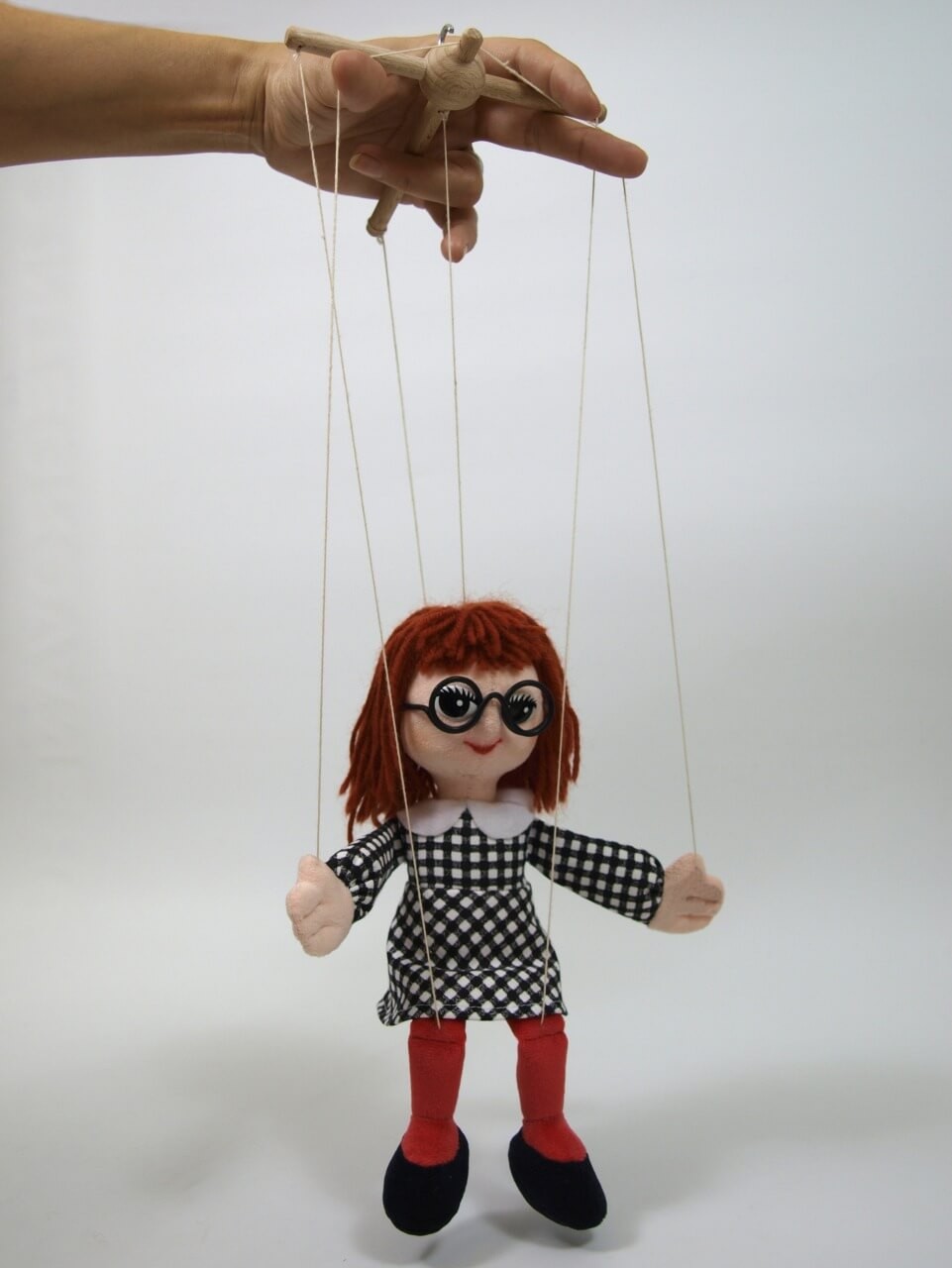 Textilmarionette Manicka 25cm von munabo