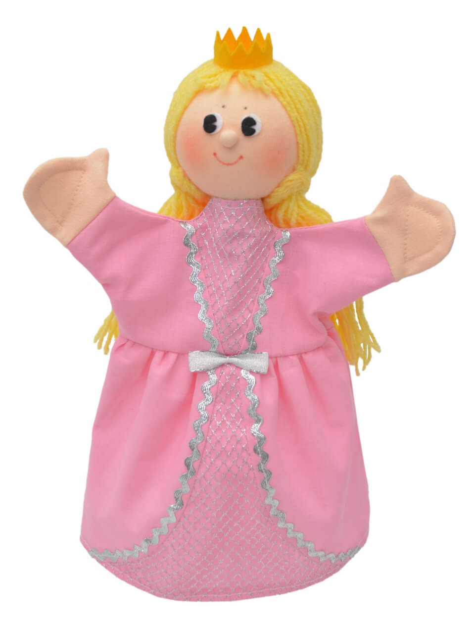 Prinzessin Adélka 29 cm, rose, Handpuppe von munabo